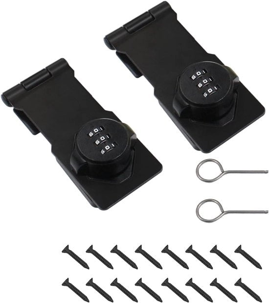 2 Stuks Meccanici Chiavi di Sicurezza per la Protezione delle Porte