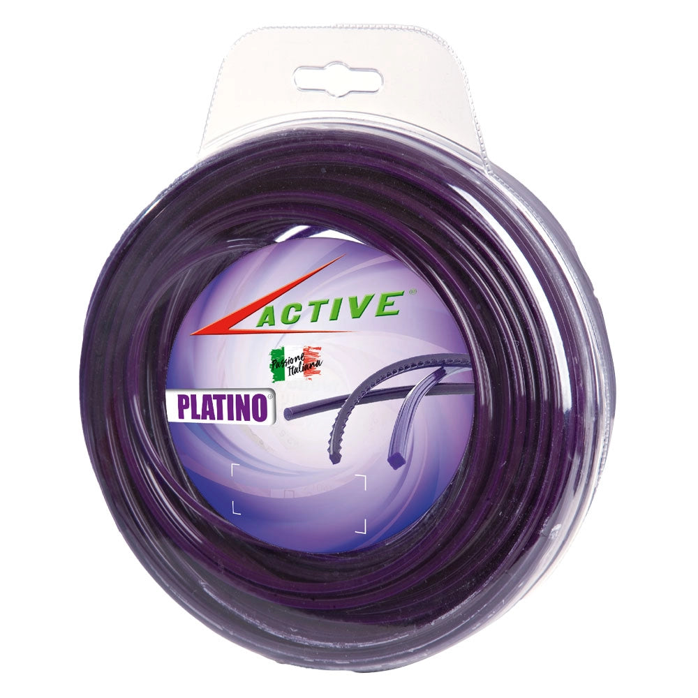 FILO PROFESSIONALE 'PLATINO' mm 4,0 mt  30 - seghettato  - ACTIVE