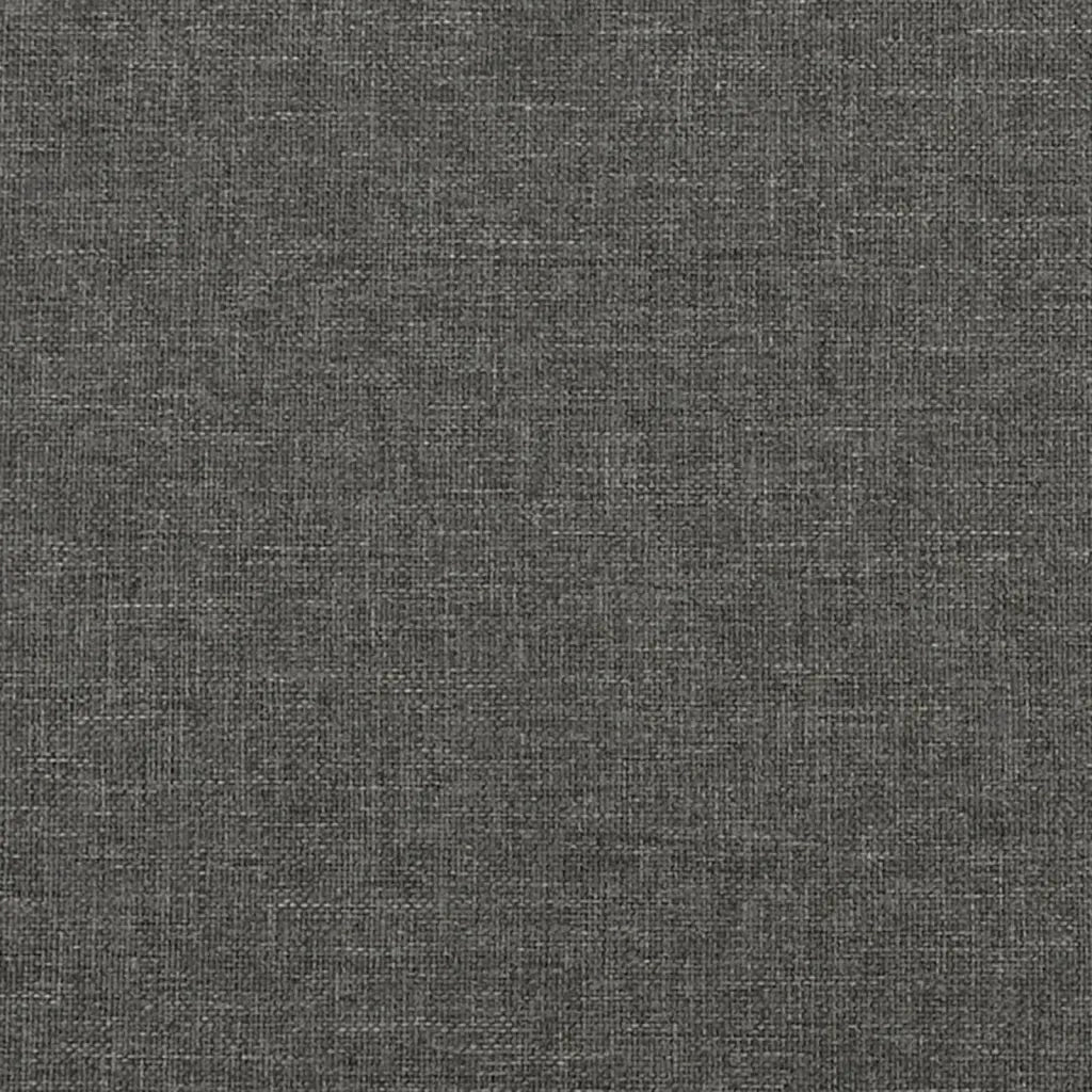 Letto singolo | Letto per adulti | Giroletto senza Materasso Grigio Scuro 90x190 cm Tessuto