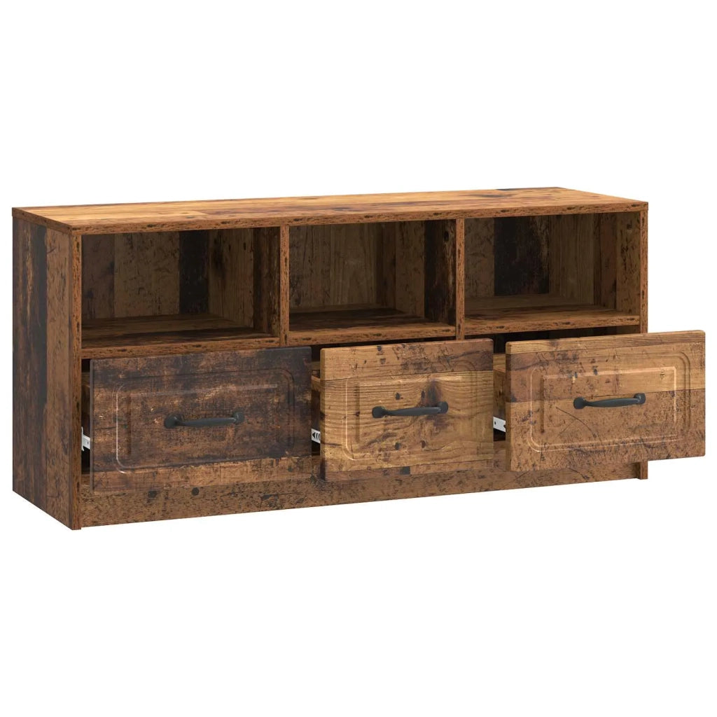 Mobile TV | Armadietto TV | Mobile Porta TV Legno antico 102 x 34,5 x 47 cm Legno ingegnerizzato