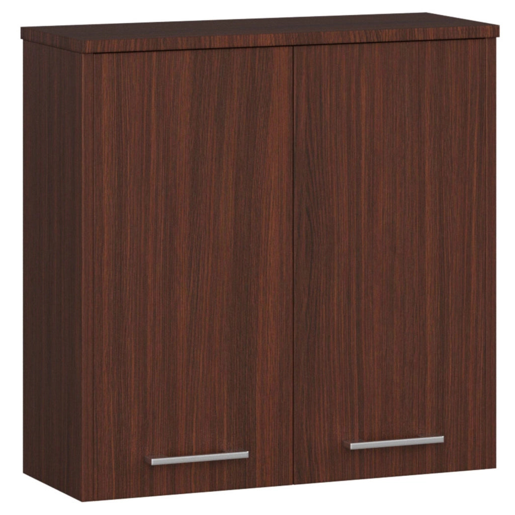 Mobile bagno sospeso AKORD FIN Wengé 60 cm 2 ante 60x22,5x60 cm