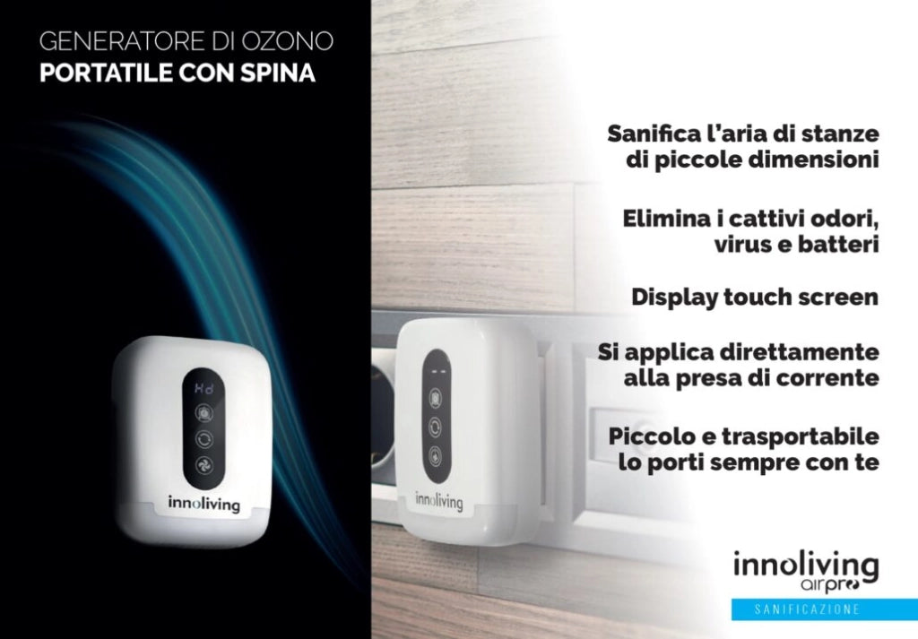 Generatore Di Ozono Plug In Innoliving INN-552