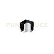 CONNETTORE ANGOLARE BIANCO PER BINARIO DAVINCI A SOFFITTO E SOSPENSIONE 4,5X4,2X2,6CM