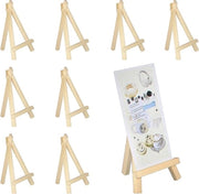 8 Pezzi Mini Ezel a Treccia Legno Opportuno Sedia da Pittore