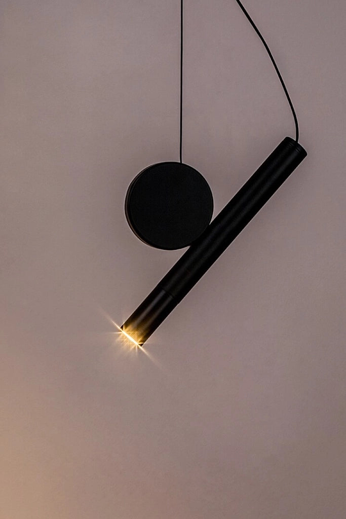 Lampada a sospensione LED nera 3W 3000K Alaric Rabalux