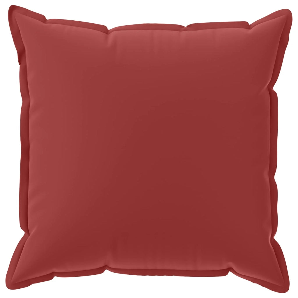 Federa 2 pcs HOUTEN Rosso Vino 55 x 55 cm Poliestere 920517