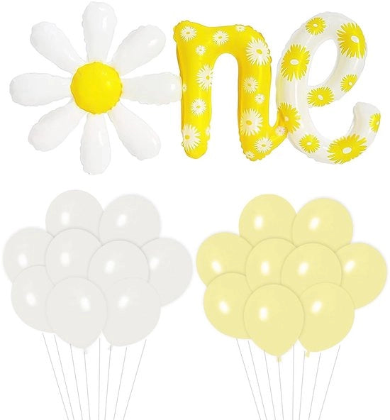 Decorazione con Madonine - 20 Palloni in Latex - Dimensioni 118 x 52 cm - Festa di Compleanno - Folio di Alluminio - Duraturo - Decorazione per Feste