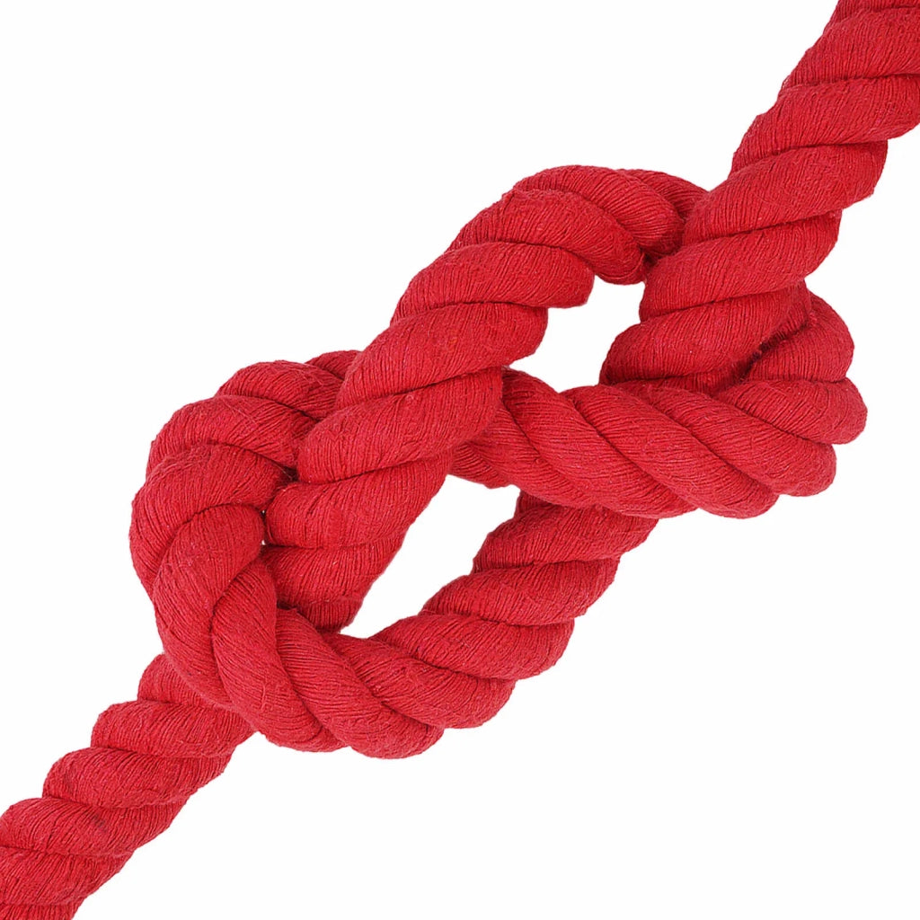 Corda di Cotone 50 mm 5 m Rosso 100% Cotone 42011936