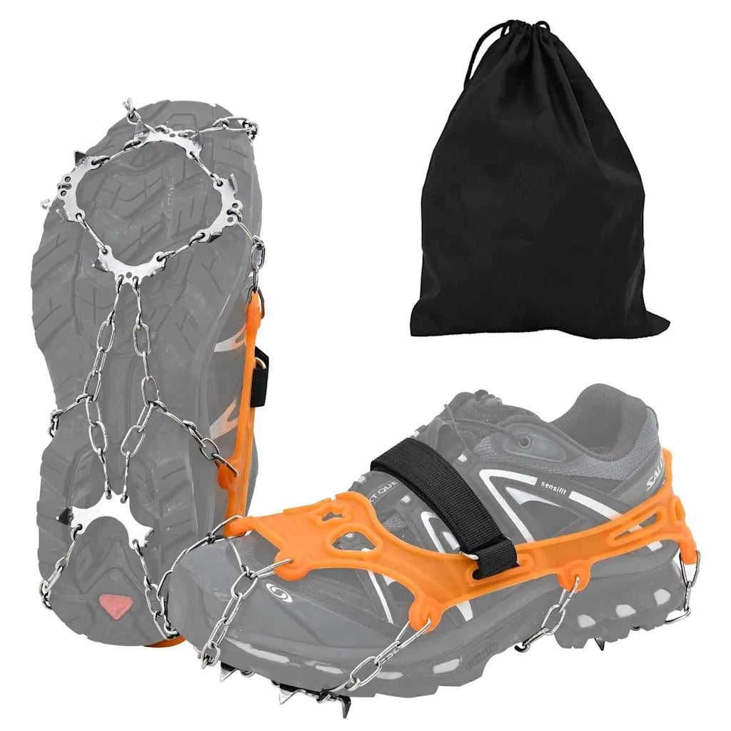 Artigli di ghiaccio per scarpe Arancione M 42021443