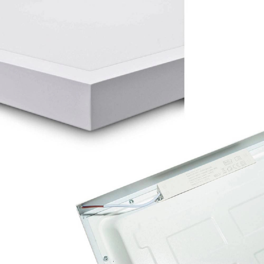 Trade Shop - Plafoniera Soffitto 120x30cm Pannello Led 40w 3 Colorazioni Di Luce Lp120-40w-3c -