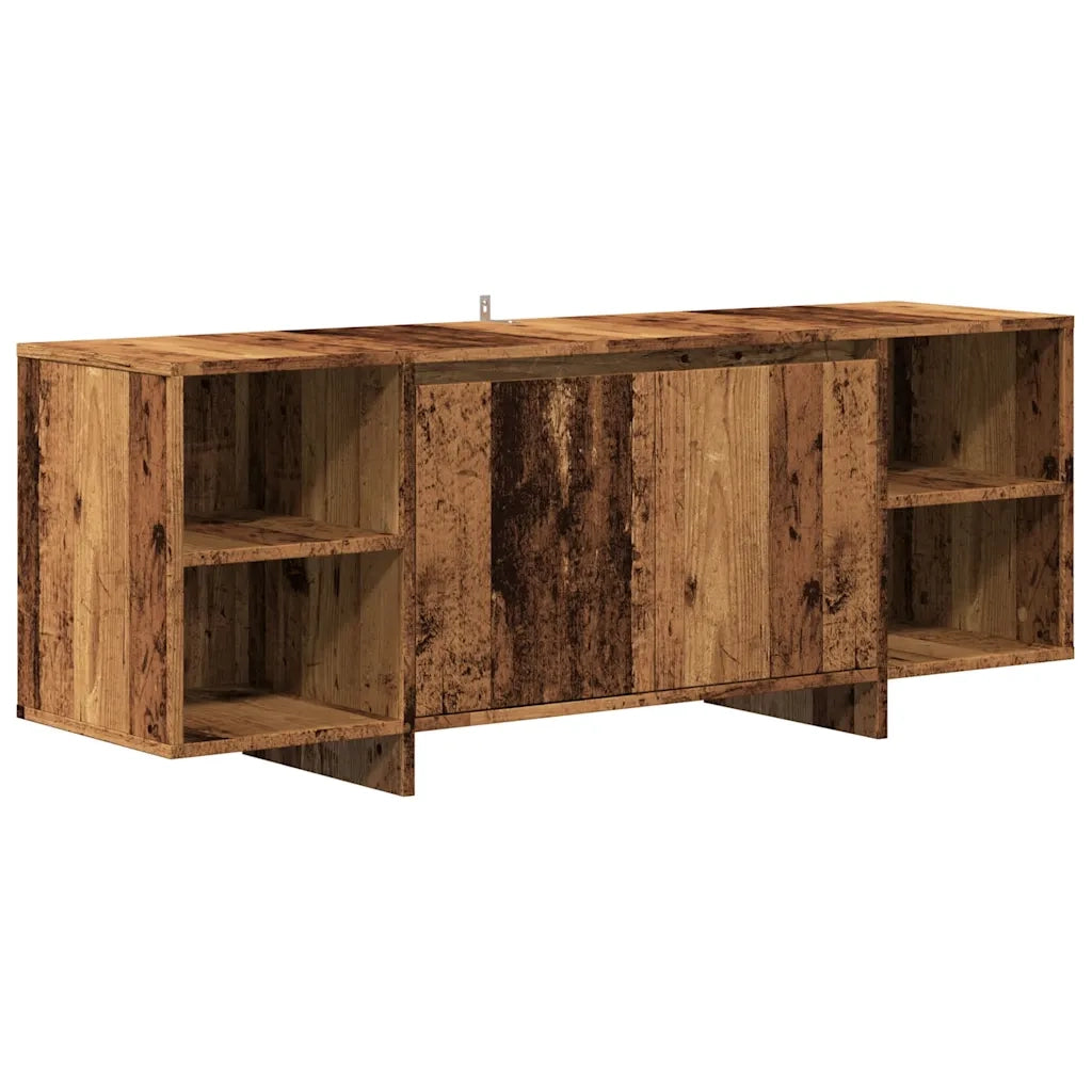 Mobile TV | Armadietto TV | Mobile Porta TV Legno Antico 130x35x50 cm in Legno Multistrato