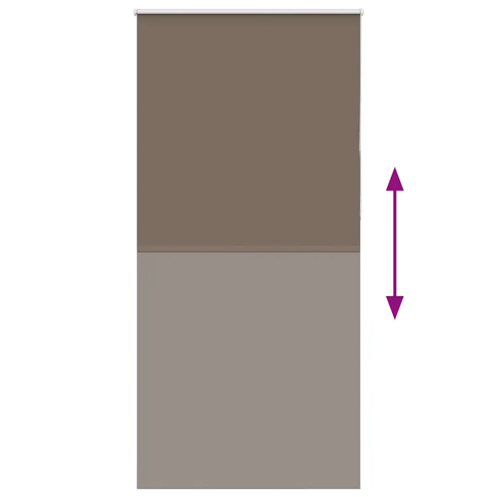Tenda a Rullo Oscurante-Tenda da sole a rullo 115x210 cm Larghezza Tessuto 110,7 cm 622266