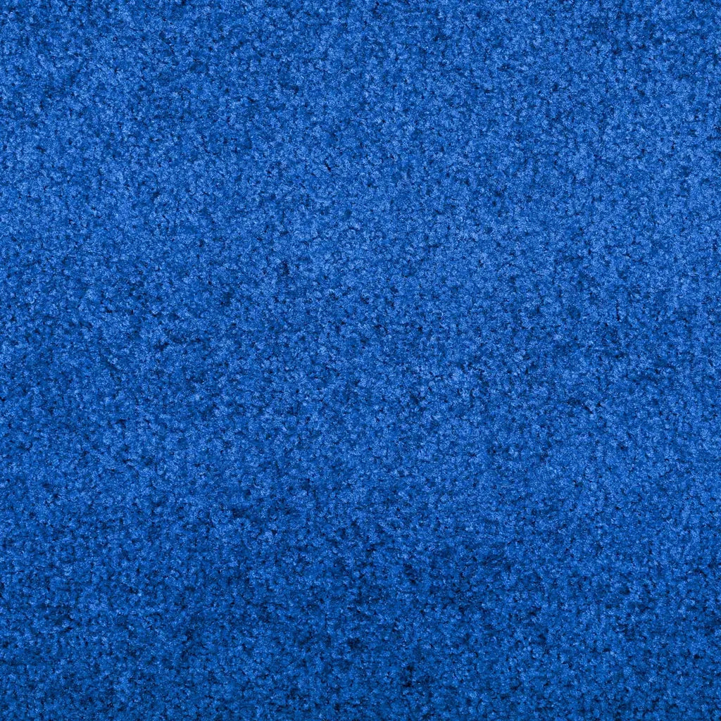 Zerbino | Tappetino Blu e Nero 120 x 250 cm 100% Poliammide