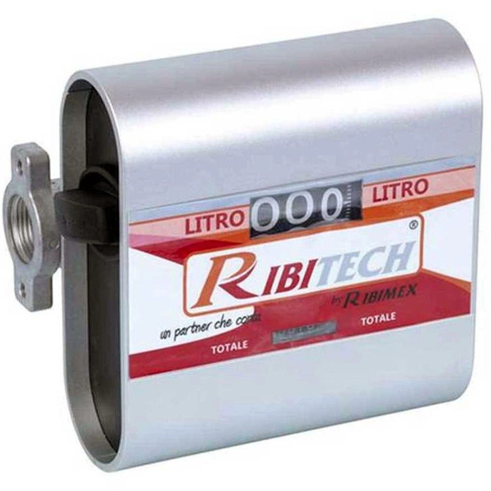Trade Shop - Contalitri Contatore Volumetrico Doppio Indicatore A Pressione Totale Prelevato -