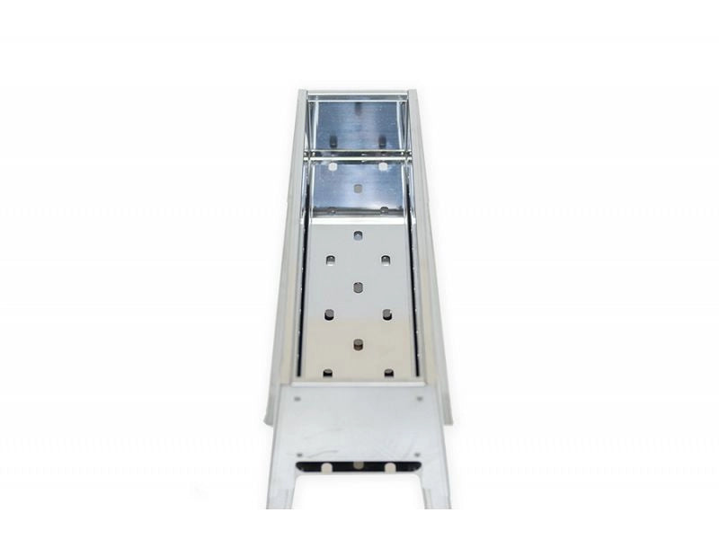 Barbecue a carbone per arrosticini Lisa Milano 80 in acciaio inox