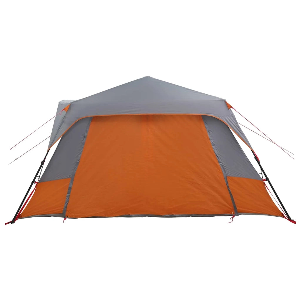 Tenda Istantanea Grigio e arancione 10 persone