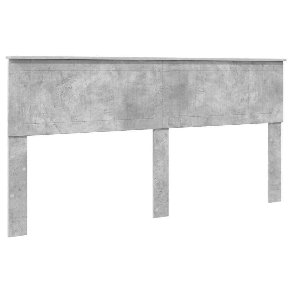 Testiera | Testata Grigio cemento Legno multistrato