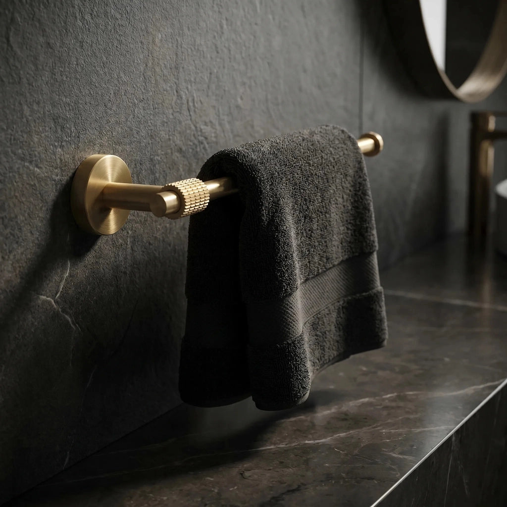 Portasciugamano Da Bagno 29106 Riwon Brush Gold