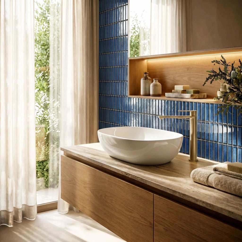 Rubinetto Da Bagno Rea Hunter Brush Gold High