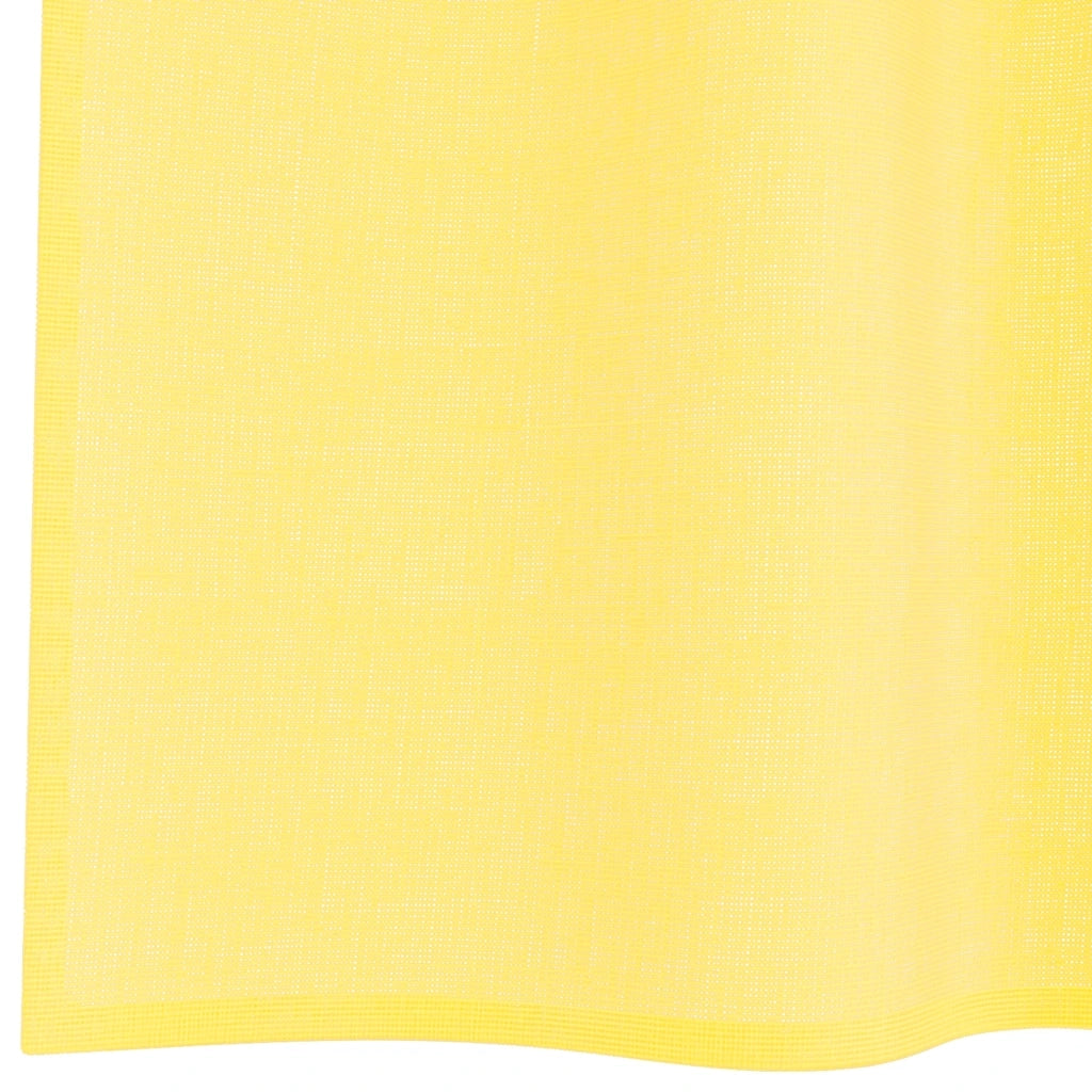 Tende in Voile con Occhielli 2 pz Giallo
