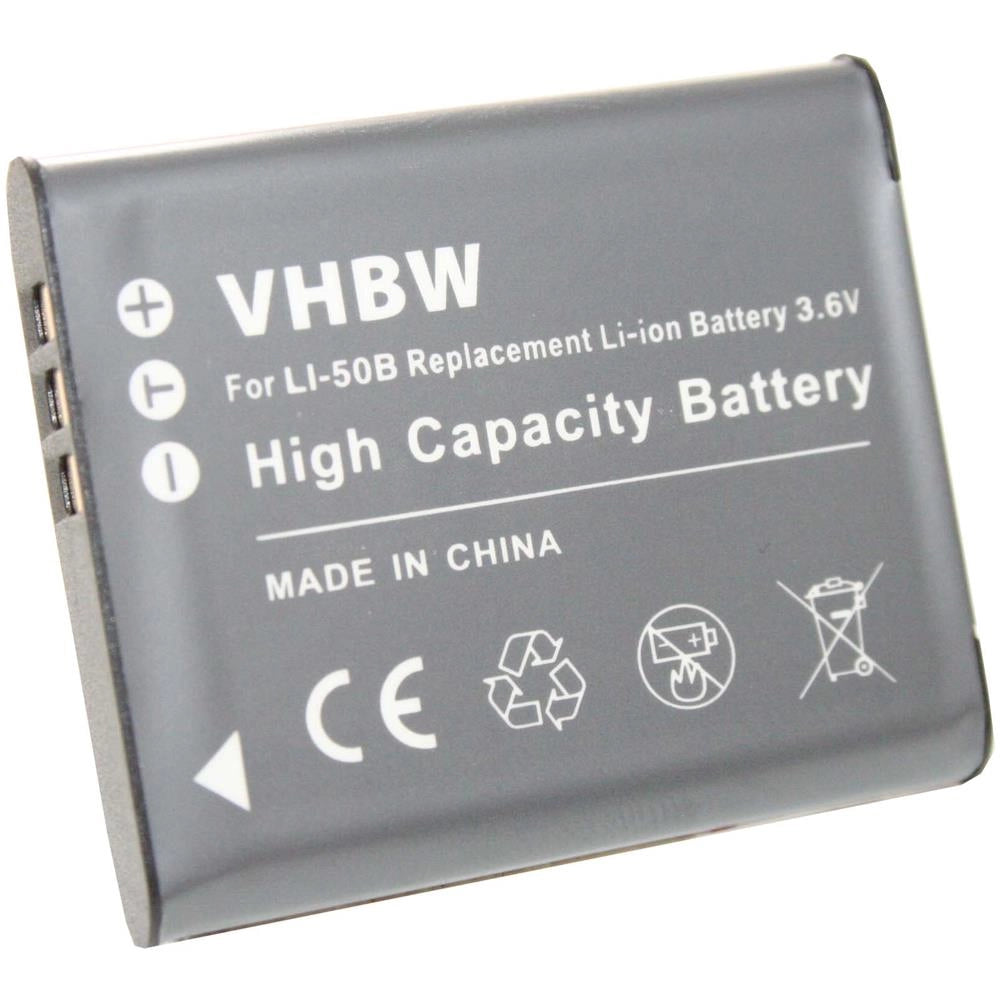 Batteria Fotocamera per Olympus  Li-50B mju 1010 3.6V 925 mAh