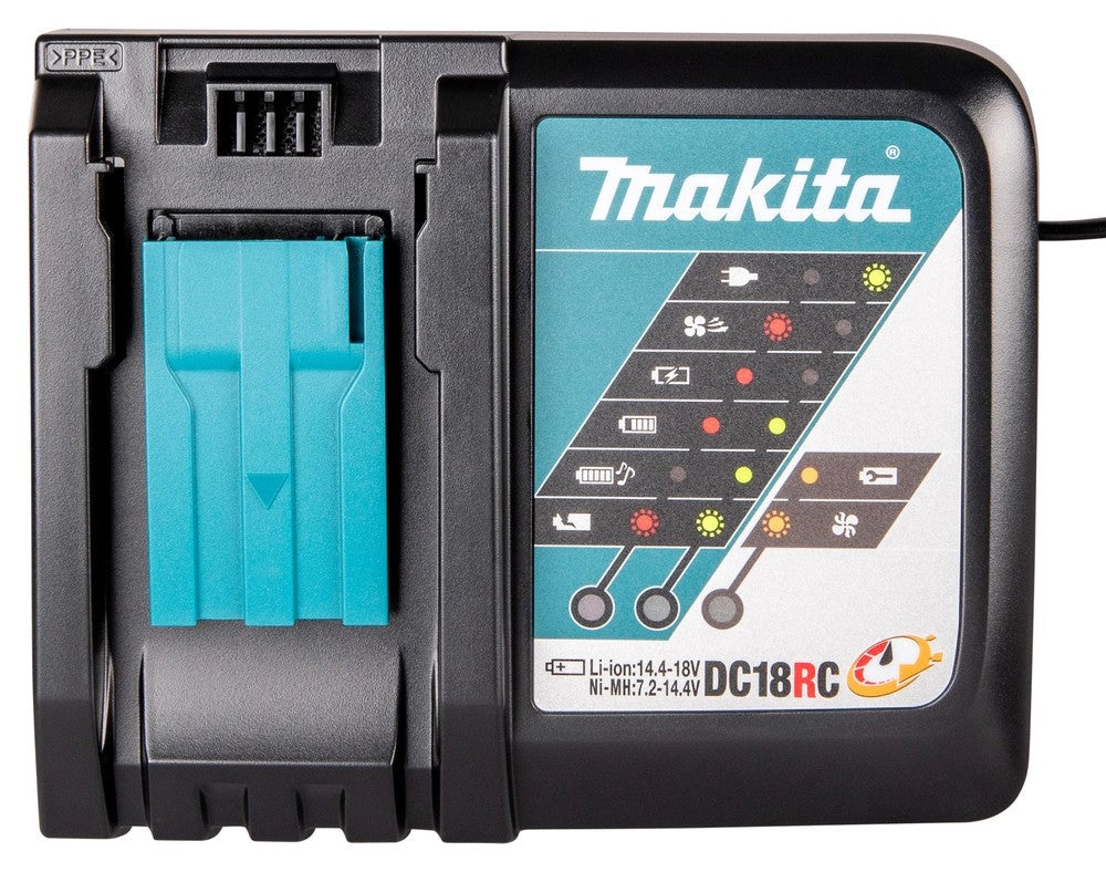 Caricabatterie rapido Makita DC18RC 18V LXT 195584-2