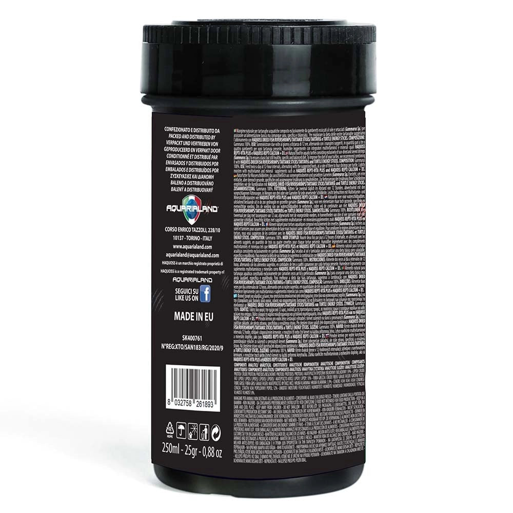 Haquoss Gammarus Natural - 100% Gammarus per tartarughe acquatiche Formato: 1000 ml