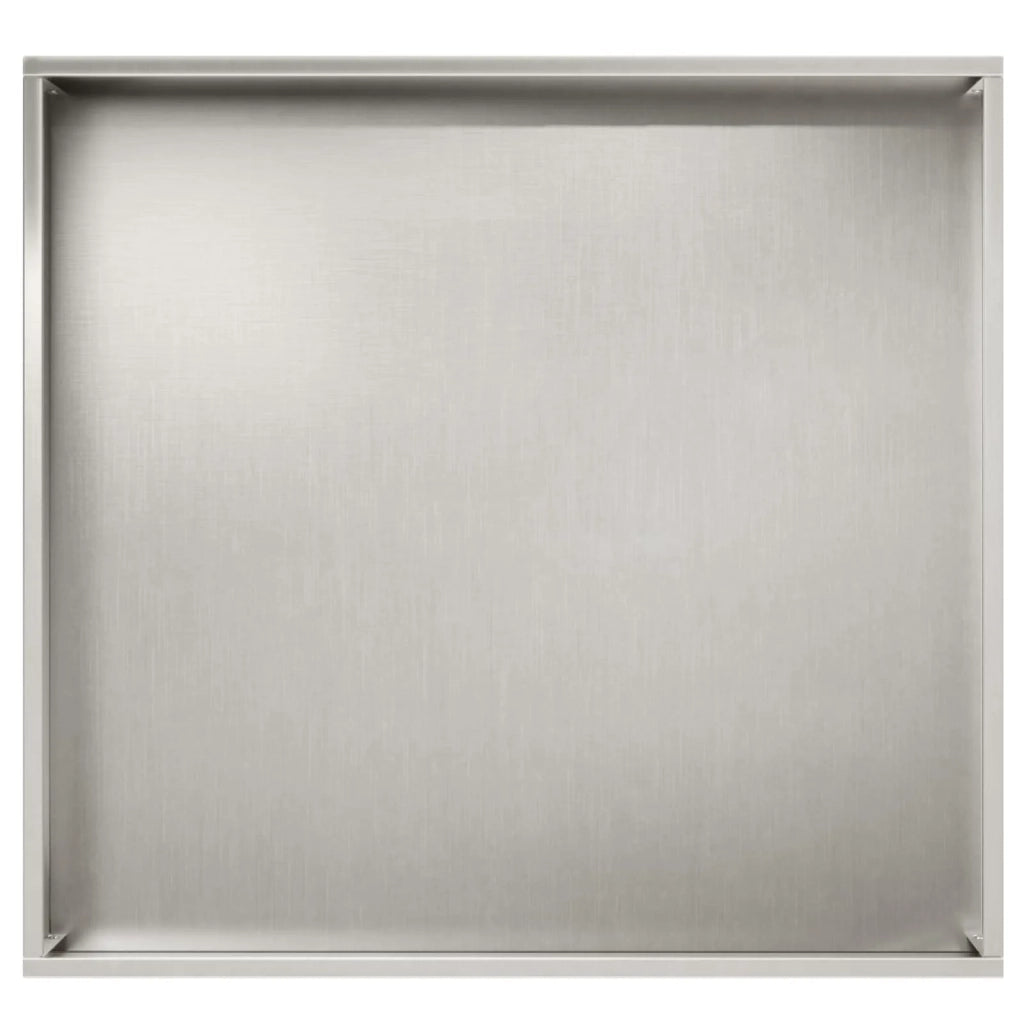 Vaso da giardino 2 pz Argento 50 x 50 x 75 cm Acciaio Inox 8005773
