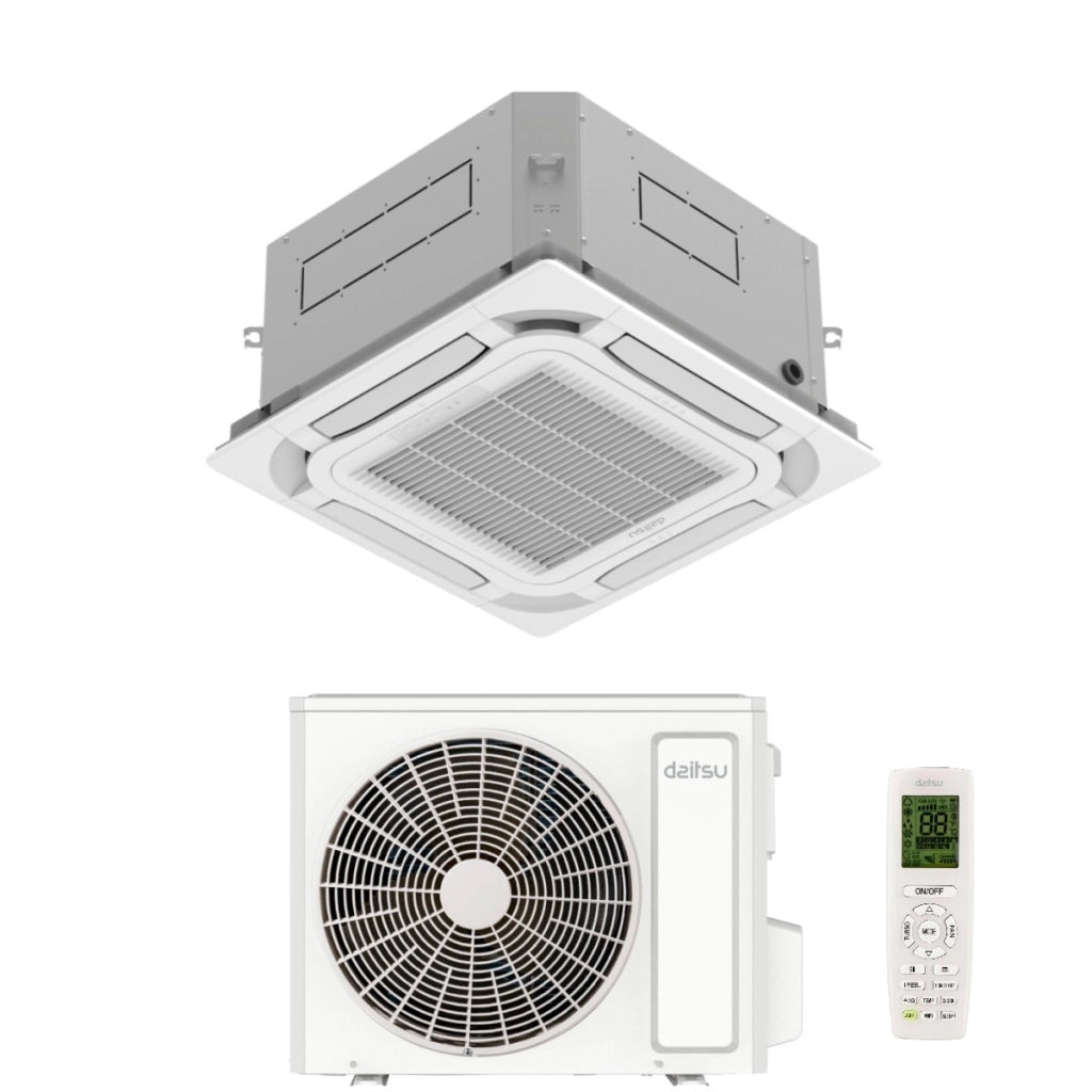 Condizionatore a Cassetta Daitsu 18000 Btu AUD18KDBS R-32 Wi-Fi Optional con Telecomando e Griglia
