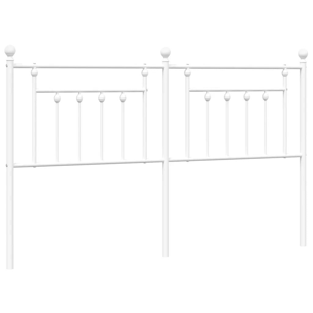 Testiera di Ricambio in Metallo Bianco 160 cm 353621
