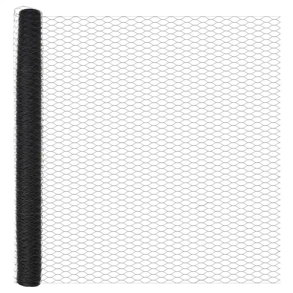 Palo della recinzione Grigio 50 x 1,5 m (maglia 36 mm)