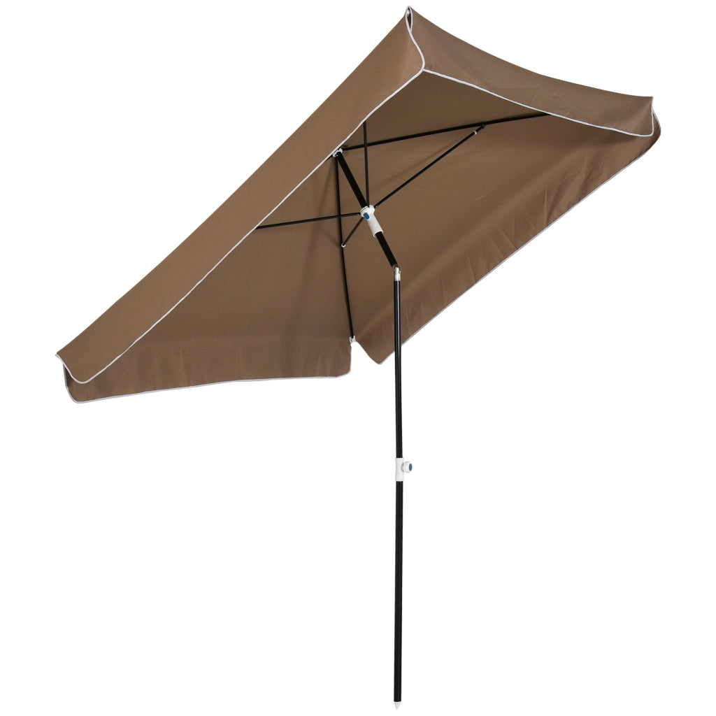 Ombrellone da Giardino ¨C Minimal ¨C Grigio 200x200 cm