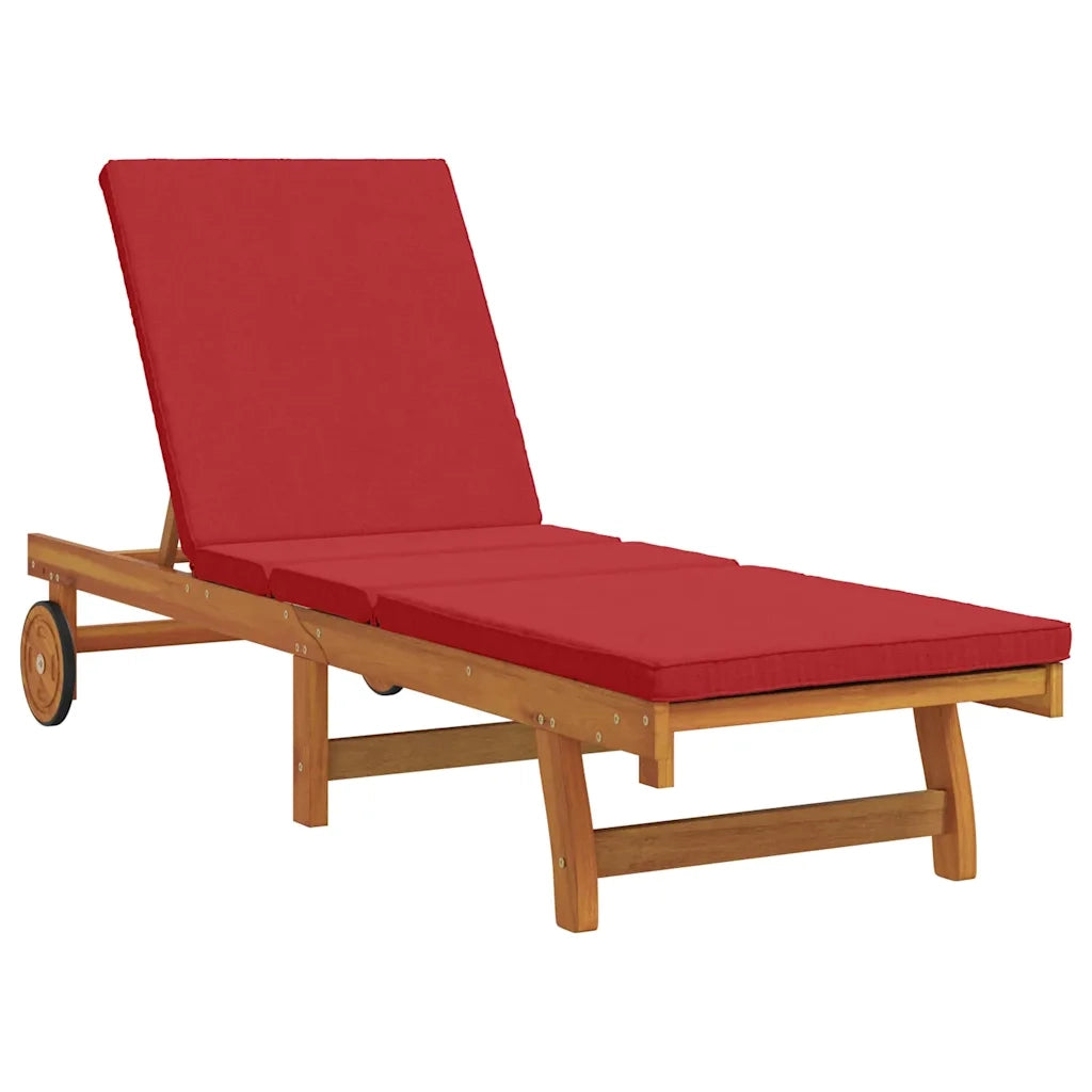 Lettino da sole Marrone 199 x 63 x 85 cm 4105539