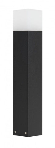 Paletto luce 58cm E27 nero IP44 SU-MA Cube CB-580 esterno