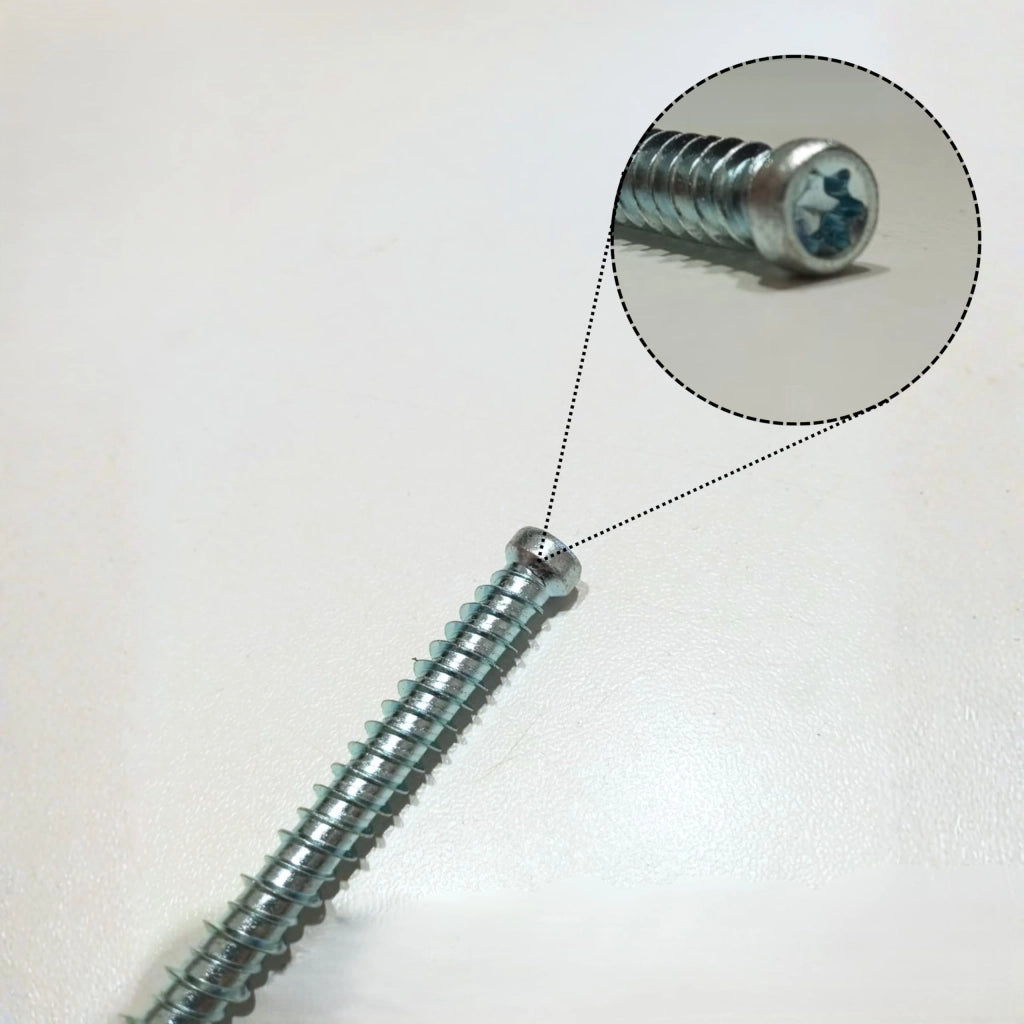 Vite per calcestruzzo testa cilindrica 7,5x150 mm - confezione da 100 pezzi