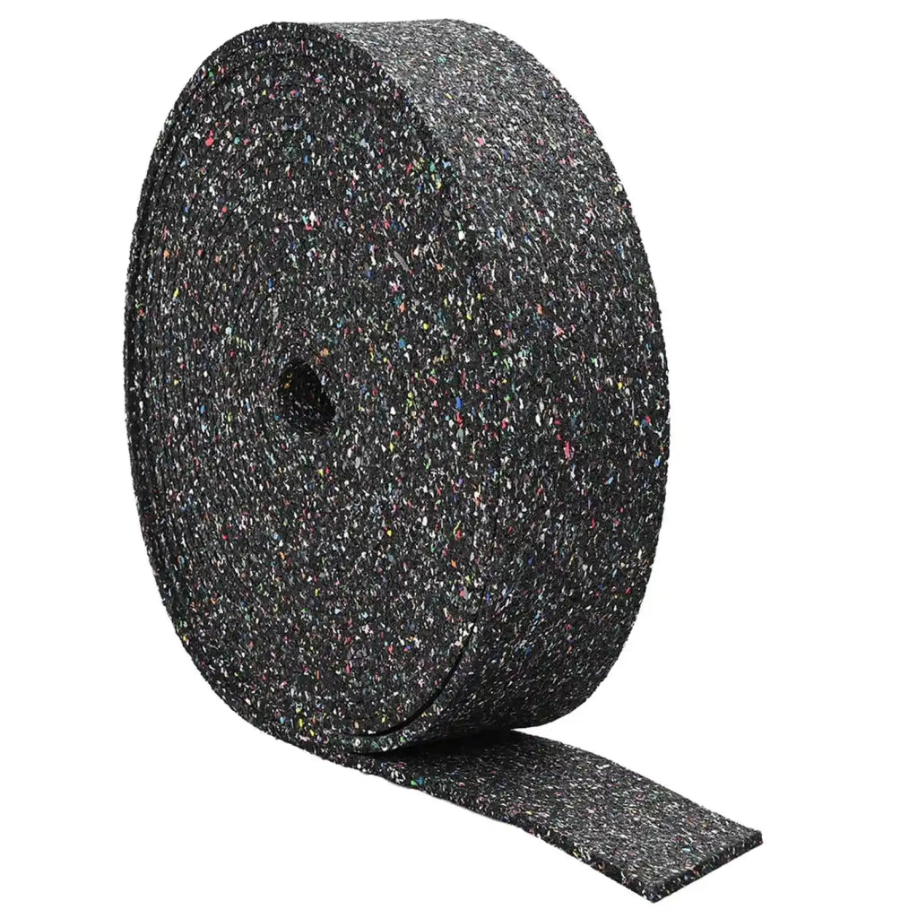 Rotolo di Granulato in Gomma Nero 2000 x 10 x 1 cm Gomma 42027292
