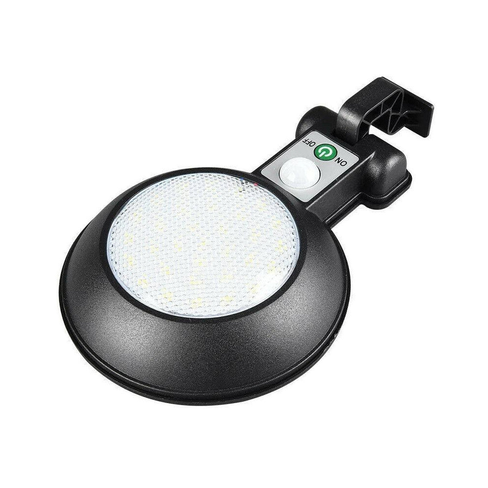 Trade Shop - Applique Faro Lampione Pannello Solare Fotovoltaico Sensore Movimento Jx-155 -