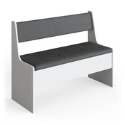 Vicco Panca ad angolo Bianco 41.5 x 106.6 cm