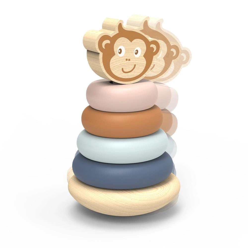 Speedy Monkey - Cerchi Impilabili con Scimmietta