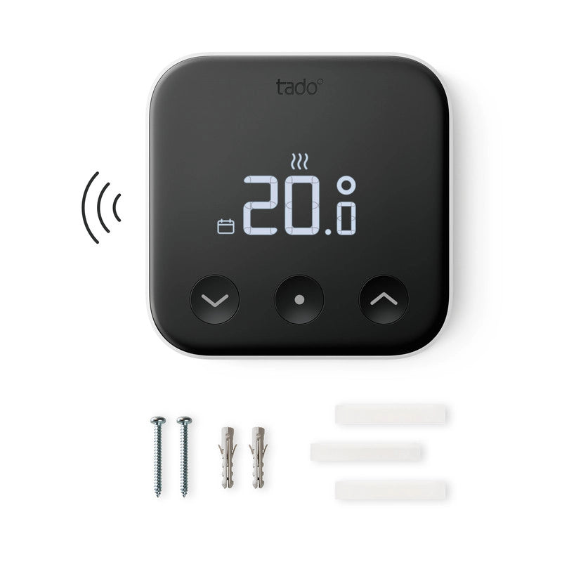 Tado Sensore di temperatura Wireless X. misuratore di temperatura per controllo multistanza. Wi-fi. Matter. Google assistant. Alexa