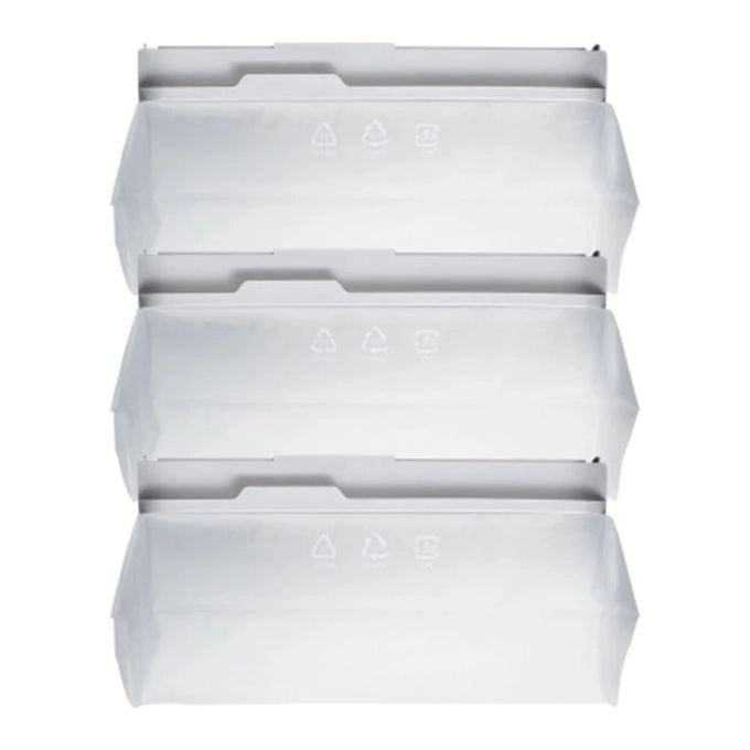 Narwal CP-PJ-A00086-00-00 Freo X Ultra X Plus Sacchetti Polvere Usa e Getta Robot Aspirapolvere 1 L Filtro HEPA 3 pz colore Bianco