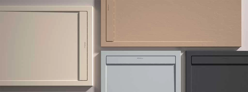 PIATTO DOCCIA MODELLO SMART 80 X 70 COLORE GRIGIO (GRIS) - LISCIO