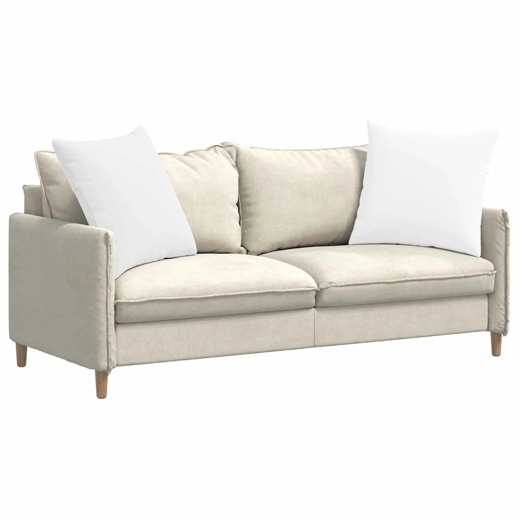 Cuscini da Divano 2 pcs Bianco 60 x 60 cm Tessuto 42014008