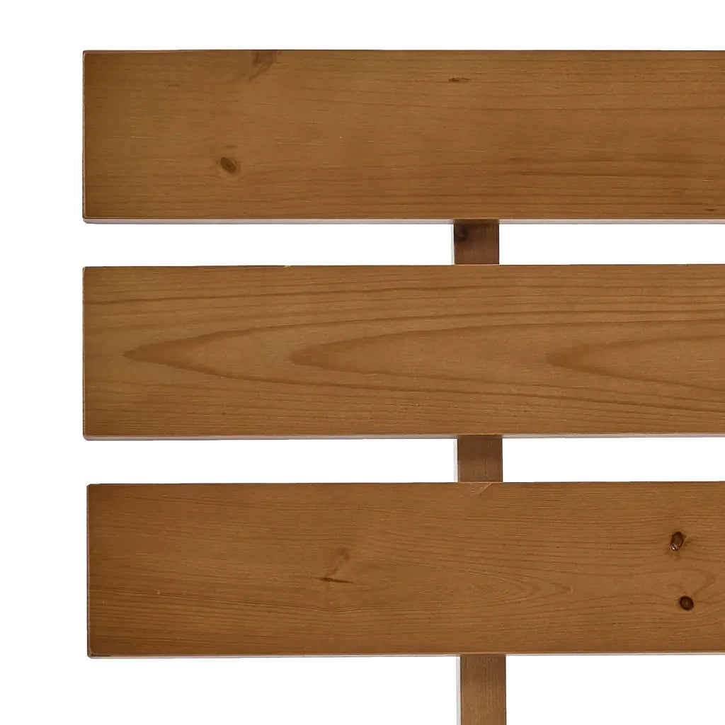 Giroletto senza Materasso-Struttura Letto Ambrato 180x200 cm in Legno di Pino 747631