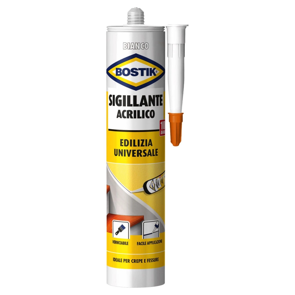 Bostik sigillante acrilico grigio 300 ml