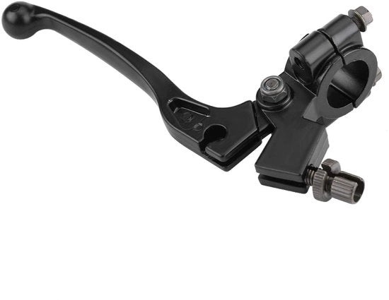 Cinghia di trasmissione in alluminio per motocross - 22mm manubrio - nero - facile da installare