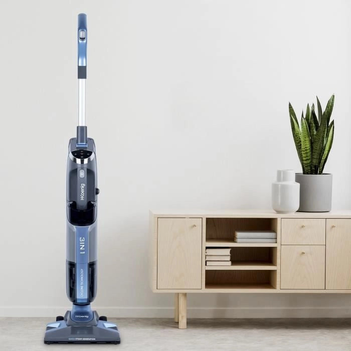 Aspirapolvere a vapore HKoeNIG 3in1 - Capacità polvere 1L, acqua 0,38L - Classe A