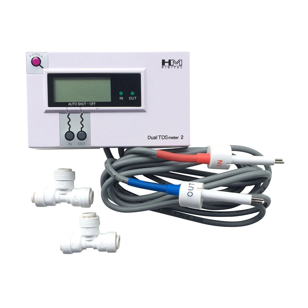 HM-Digital DM2 Professional In Line Dual TDS Monitor