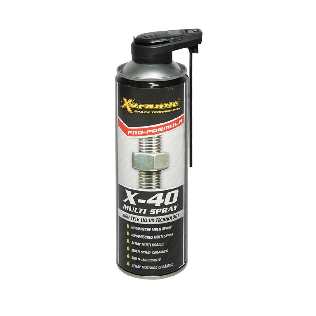 Spray multifunzionale X-40 ceramico per pulizia, protezione e lubrificazione 500ml Xeramic