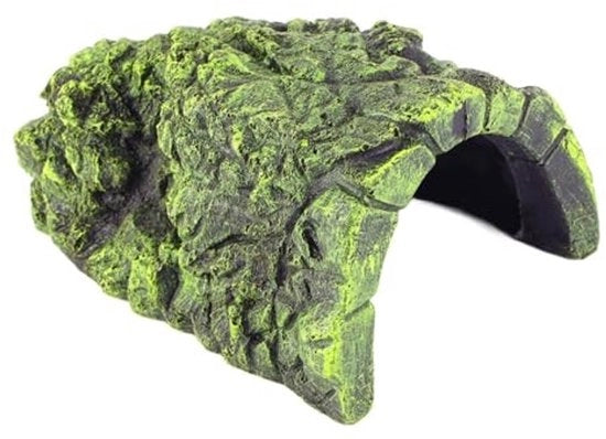 Oggetto Decorativo per Acquario - Rifugio Grande - Decorazione per Grotta - Scomparto per Rettili - Tartaruga/Crocodrillo - Ornamento per Acquario - Alta Qualità - Decorazione per Acquario